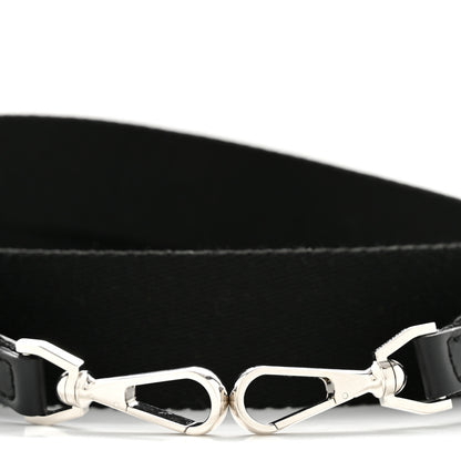 Goyard Canvas Calfskin Adjustable Shoulder Strap Black 3 of 5
