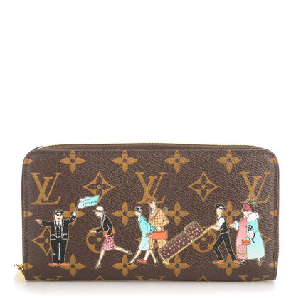 Louis Vuitton Monogram Illustre Zippy Wallet Rose 1 of 7