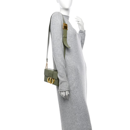 Christian Dior Box Calfskin 30 Montaigne Box Bag Mint Green 2 of 10