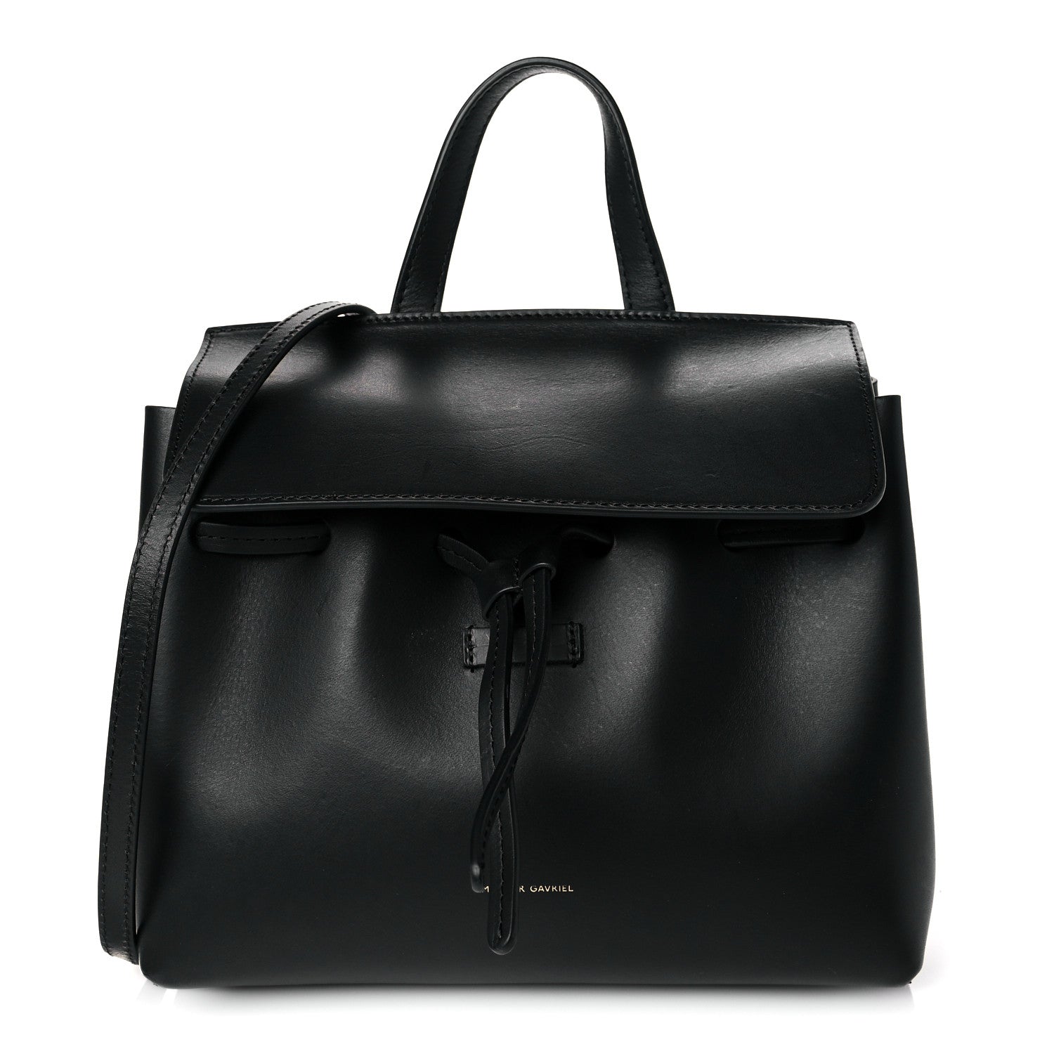 Mansur Gavriel Calfskin Mini Mini Lady Bag Black Flamma 1 of 12