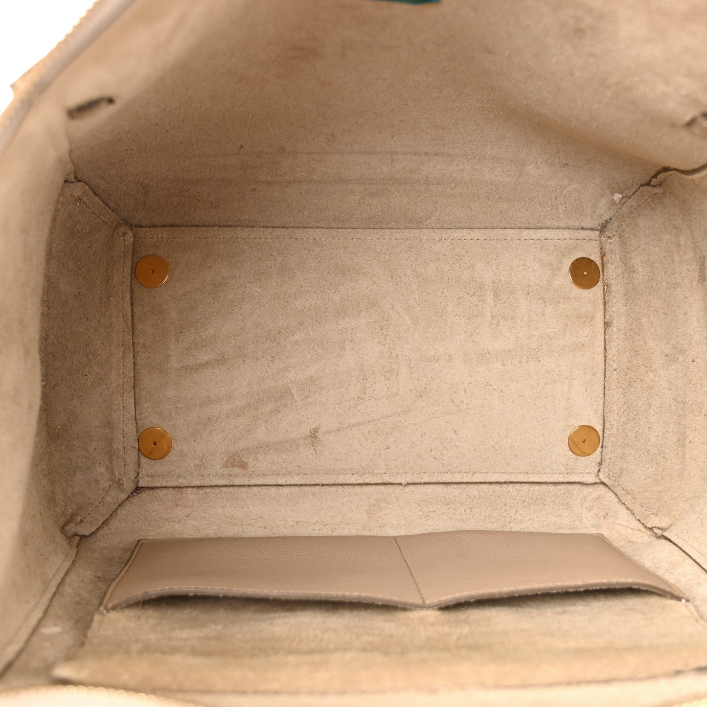 Grained Calfskin Mini Belt Bag Light Taupe