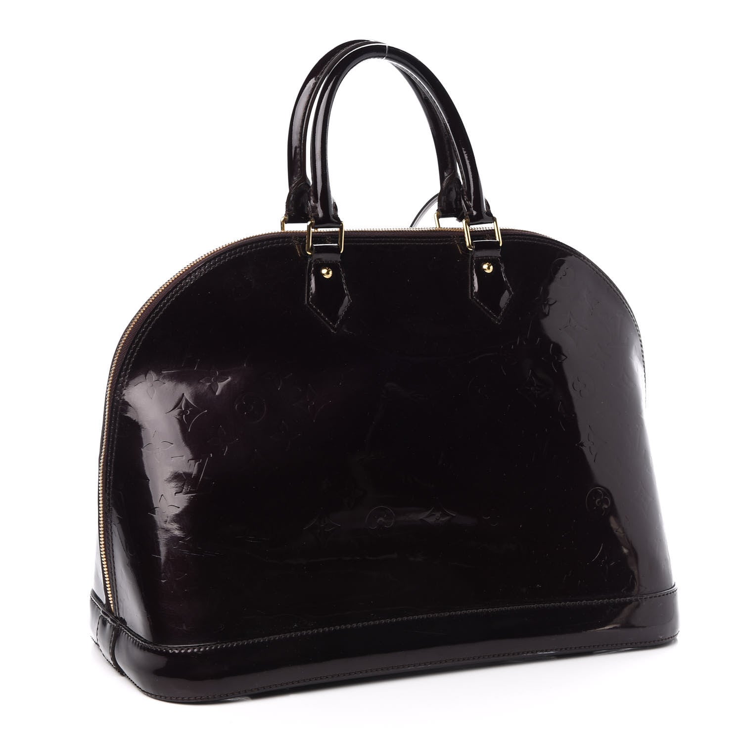 Louis Vuitton Vernis Alma GM Amarante 3 of 14