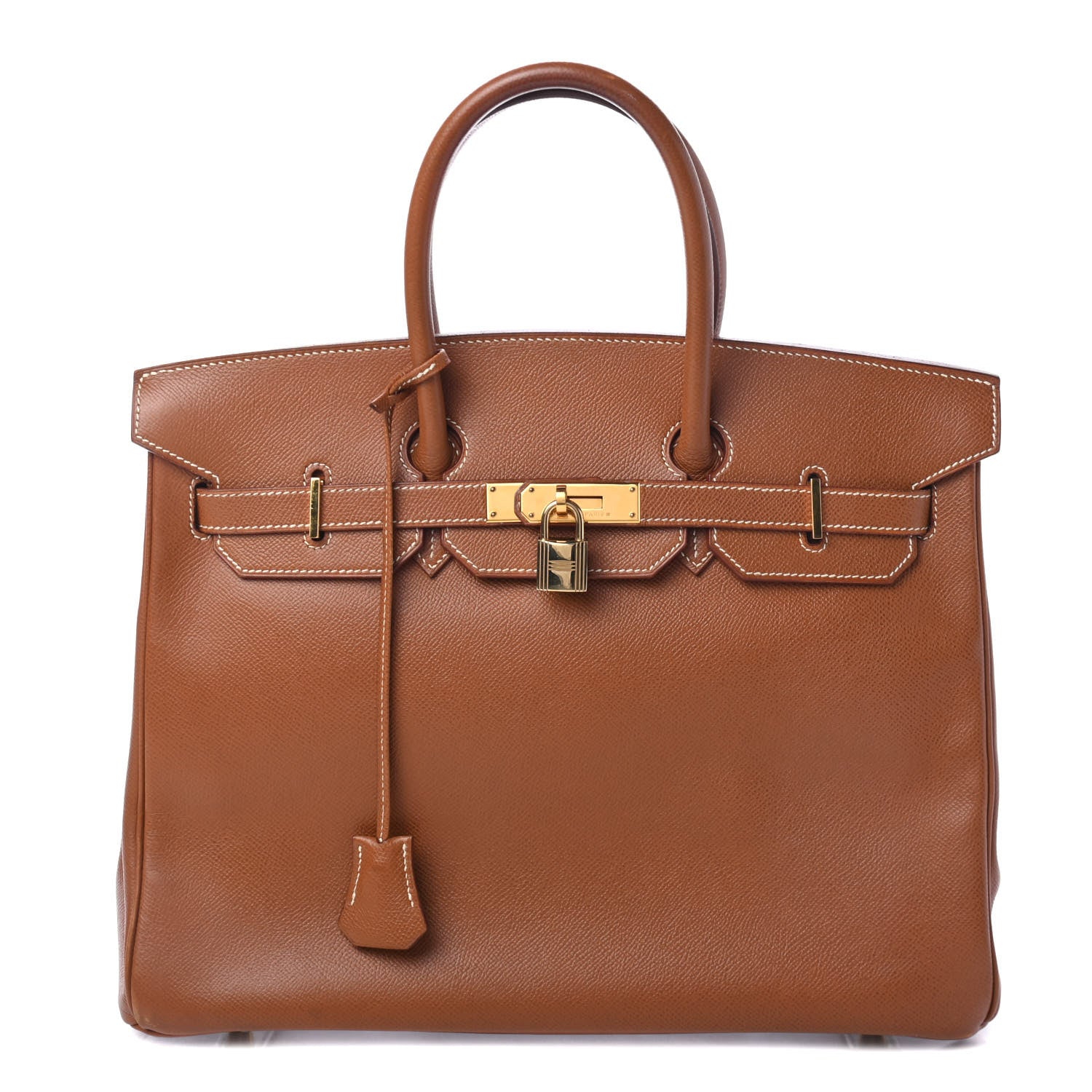 Hermes Courchevel Birkin 35 Gold 1 of 19