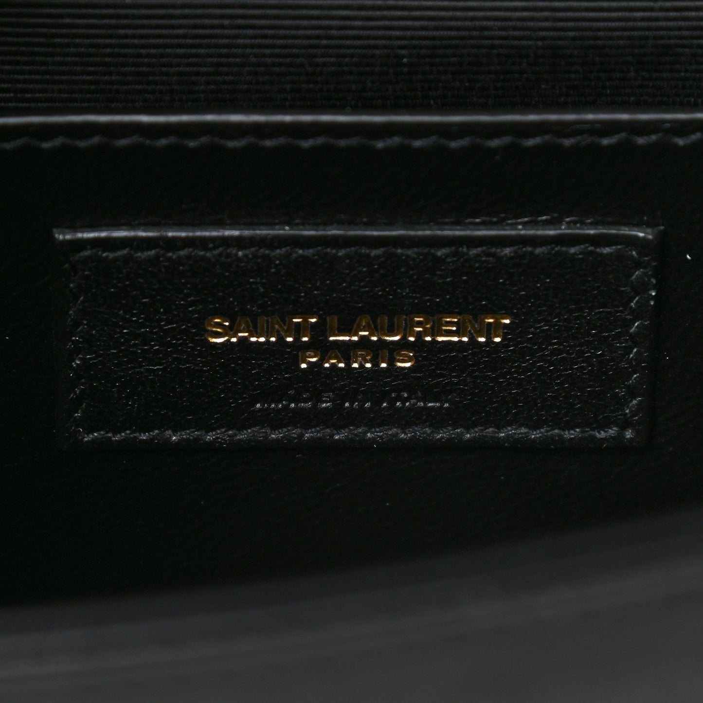 Calfskin Small Monogram Kate Satchel Black