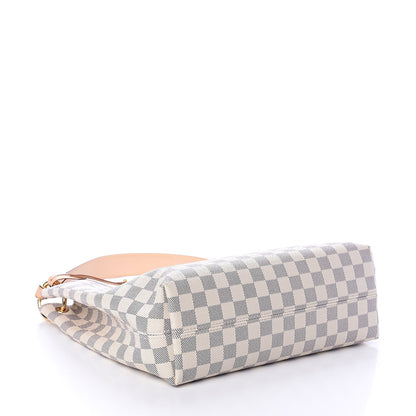 Louis Vuitton Damier Azur Graceful PM Rose Ballerine 3 of 8