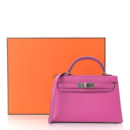 Hermes Epsom Mini Kelly Sellier 20 Magnolia 29 of 29