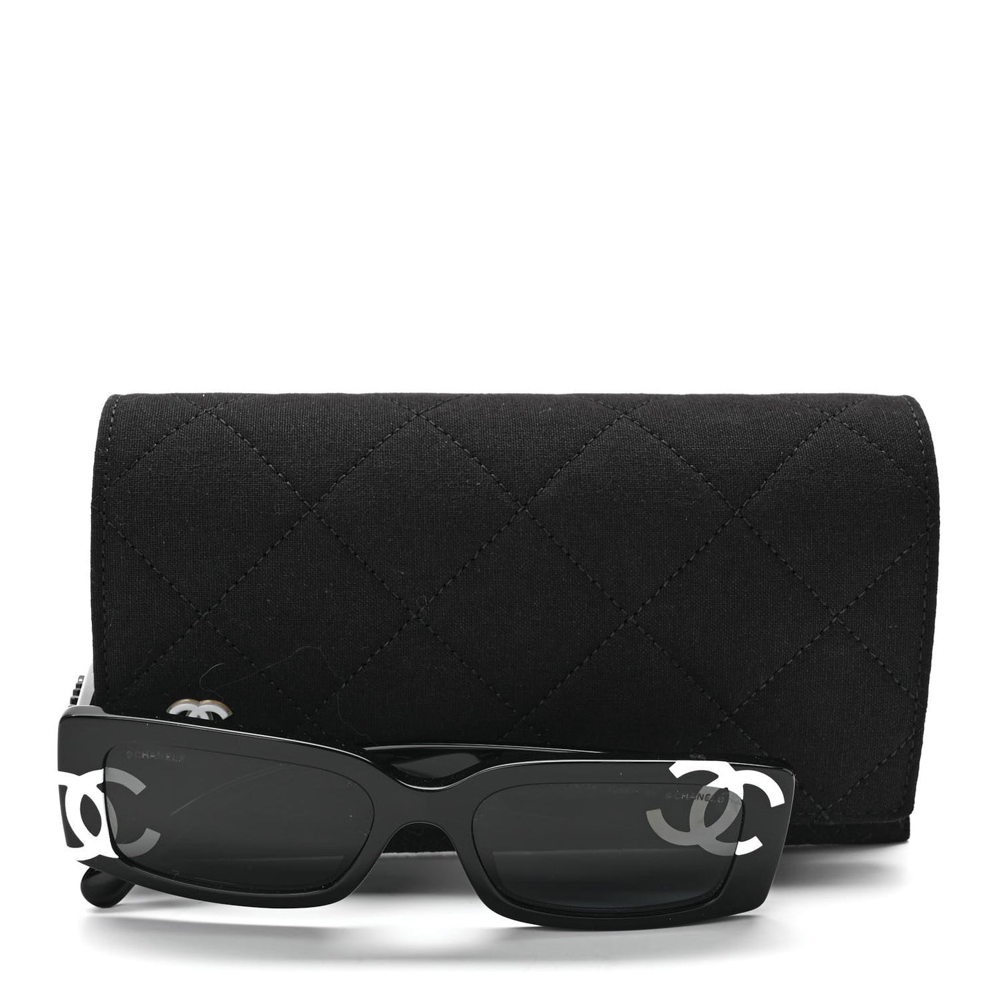 Acetate CC Sunglasses 71473A Black