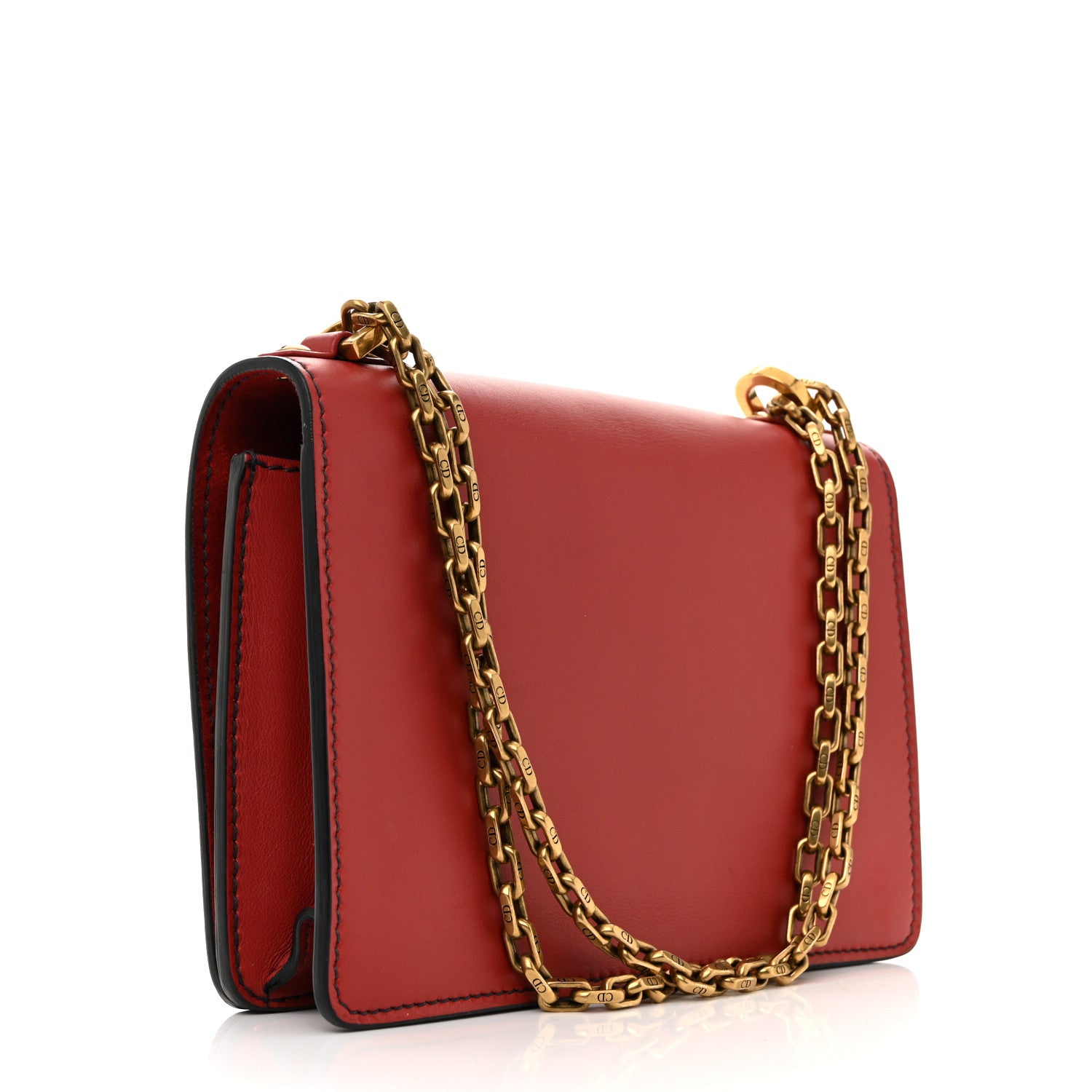 Christian Dior Calfskin J'Adior Chain Flap Bag Red 1791298