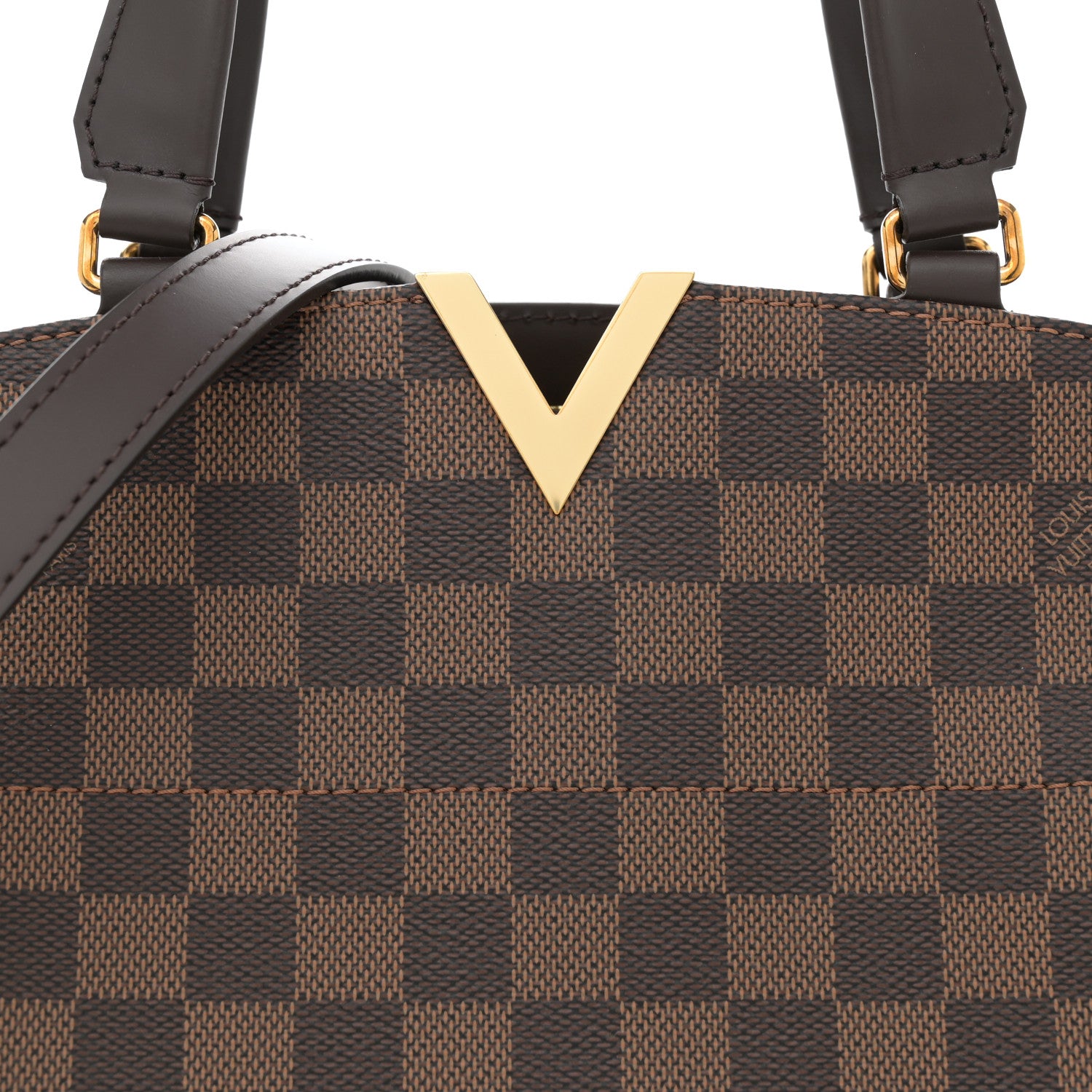 Louis Vuitton Damier Ebene Kensington Bowling Bag 8 of 10