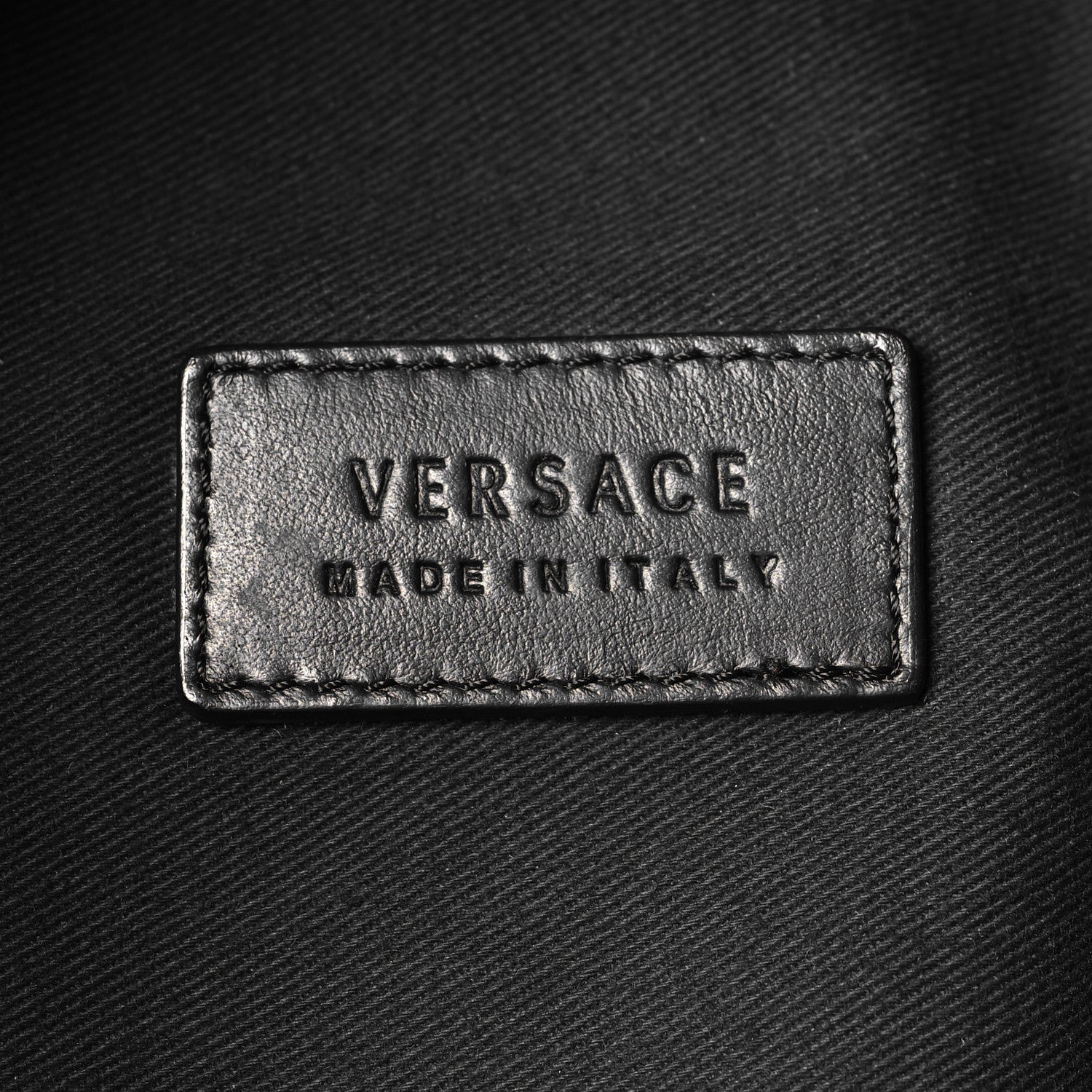 Versace Nylon Palazzo Medusa Backpack Black 6 of 10