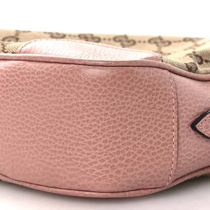 Gucci Monogram Mini Bree Messenger Bag Beige Soft Pink 10 of 14