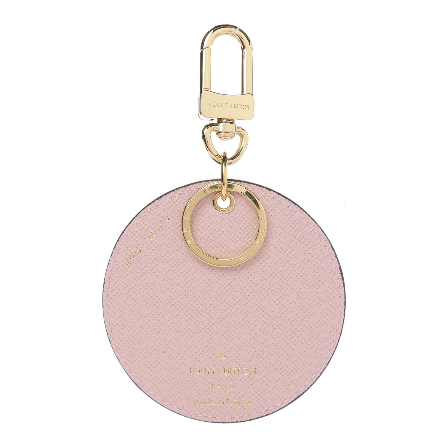 Louis Vuitton Monogram 2020 Christmas Animation Big Wheel Bag Charm Key Ring Rose Ballerine 2 of 4