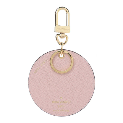 Louis Vuitton Monogram 2020 Christmas Animation Big Wheel Bag Charm Key Ring Rose Ballerine 2 of 4
