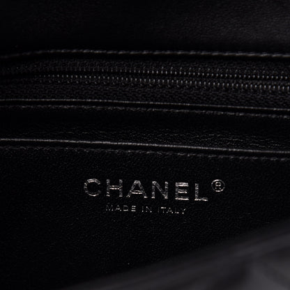 Chanel Lambskin Quilted Mini Rectangular Flap Black 6 of 11