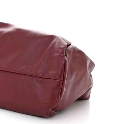 Bottega Veneta Smooth Butter Calfskin Small The Shoulder Pouch Dark Red 10 of 10