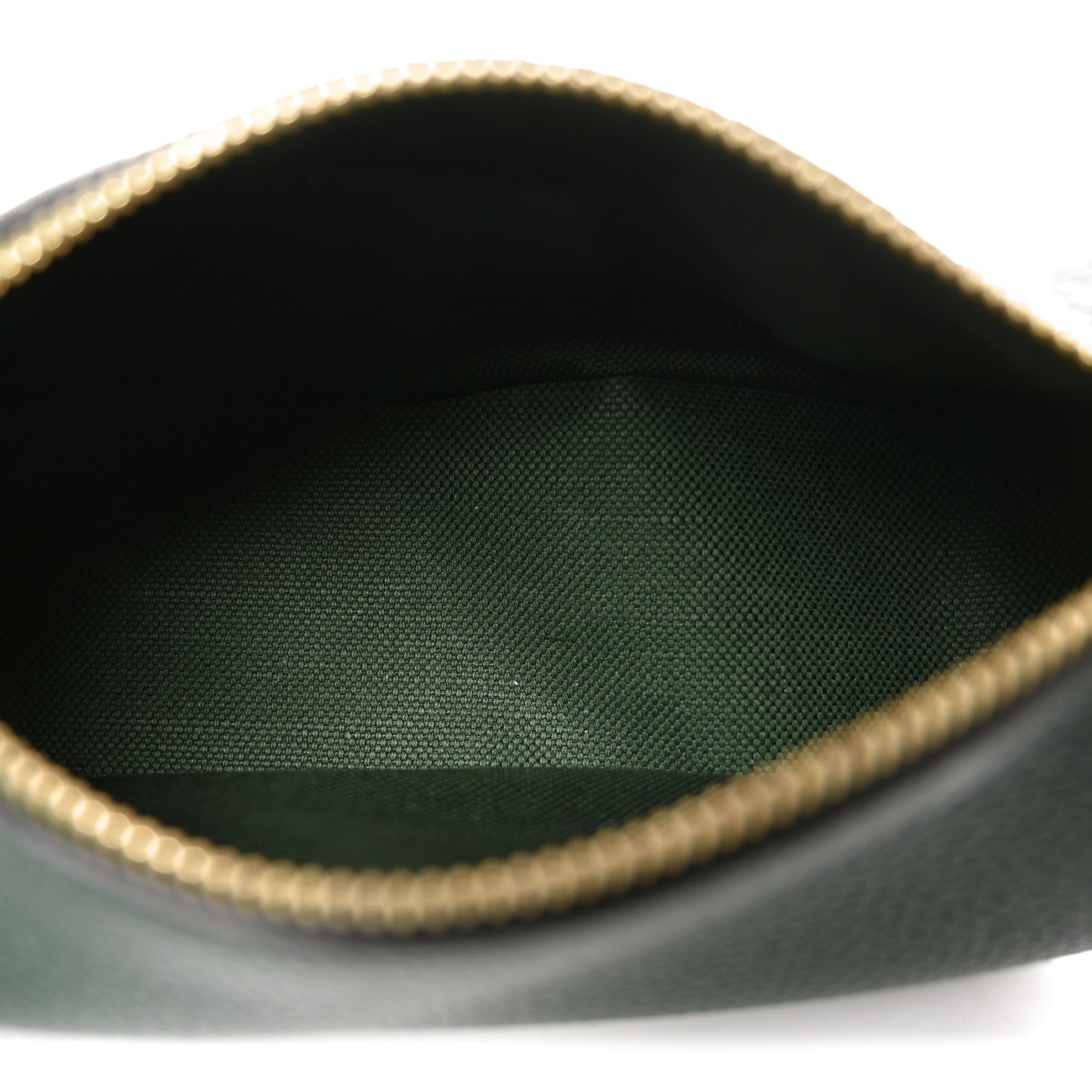 Grainy Calfskin Half Horsebit Mini Shoulder Bag Verde