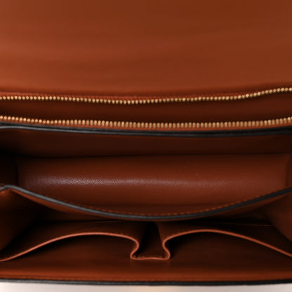 Celine Lizard Medium Classic Box Flap Bag Cognac 4 of 7