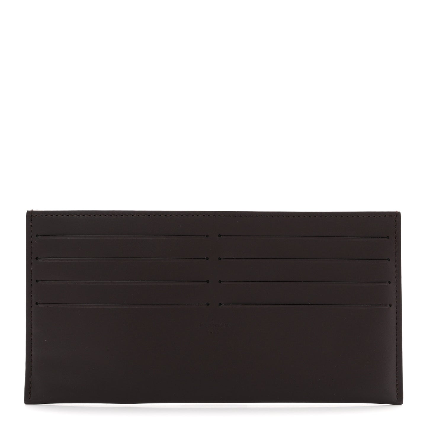 Calfskin Felicie Card Holder Insert Amarante