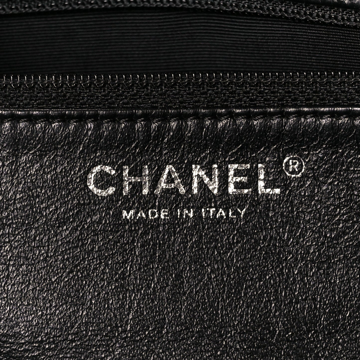 Caviar Quilted CC Timeless Bowler Black