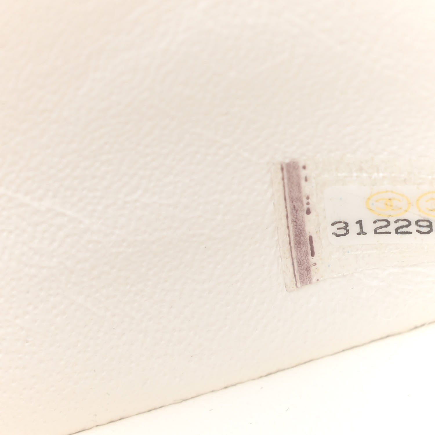 Chanel Lambskin Quilted Mini Rectangular Flap White 7 of 11