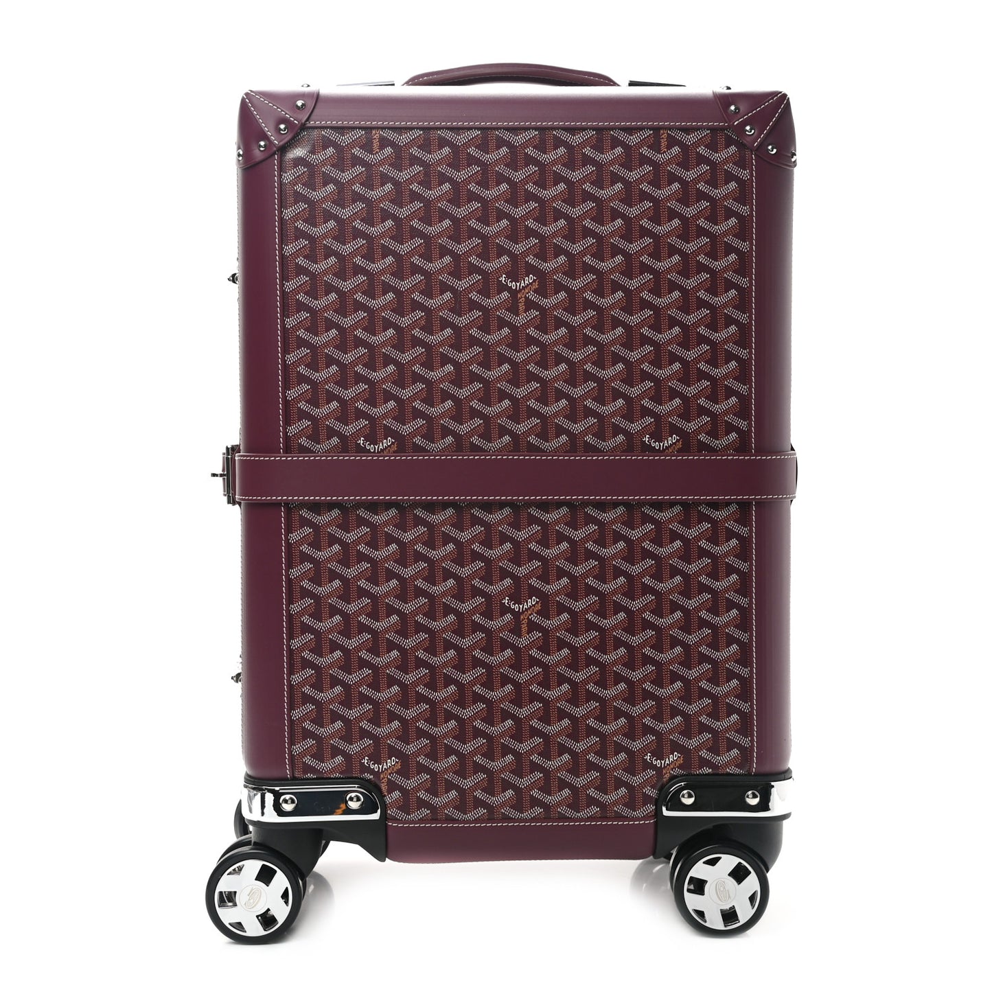 Goyardine Bourget PM Burgundy