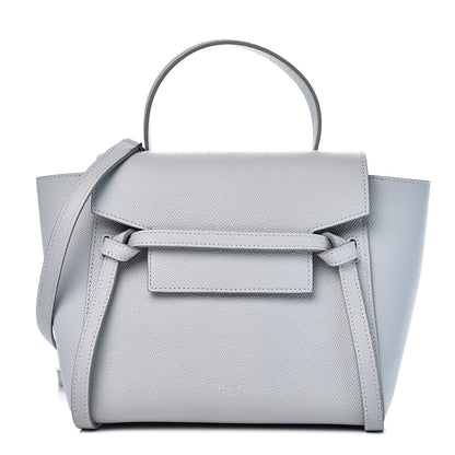 Celine Grained Calfskin Nano Belt Bag Cloud 1 of 9