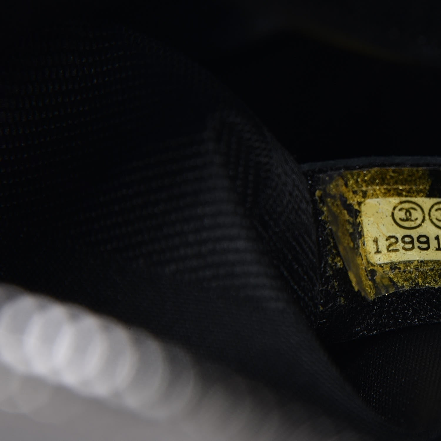 Chanel Glazed Calfskin Lambskin Quilted Portobello Tote Black Grey 9 of 11