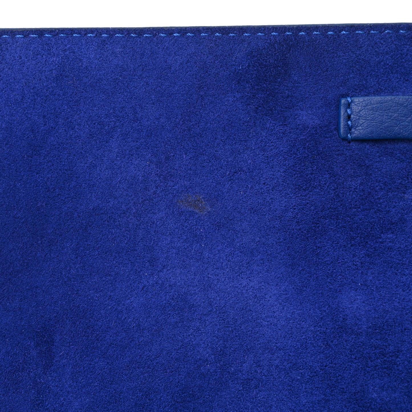 Tumbled Calfskin Lady Bag Royal