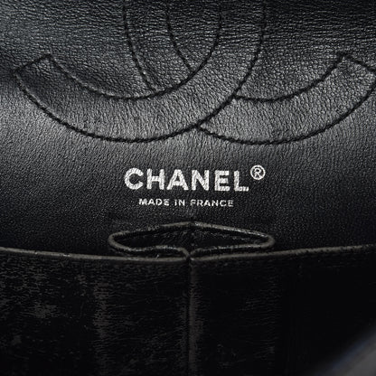 Chanel Metallic Aged Calfskin Quilted 2.55 Reissue 226 Flap Black 6 of 16