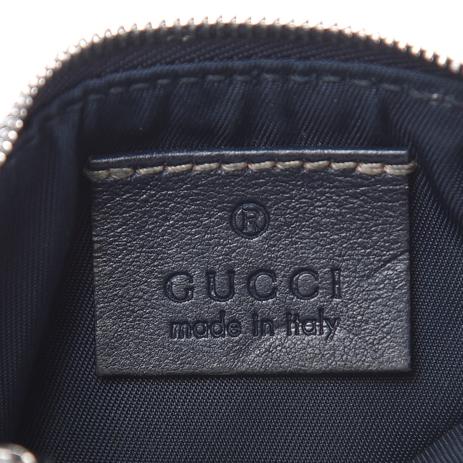 Gucci GG Supreme Monogram Key Case Beige Blue 6 of 8