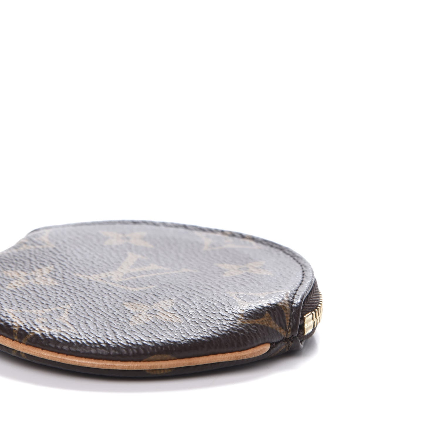 Monogram Round Coin Purse