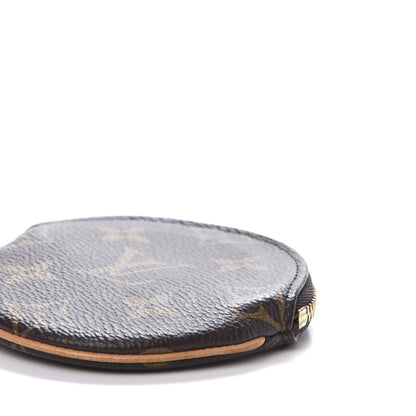 Louis Vuitton Monogram Round Coin Purse 7 of 9
