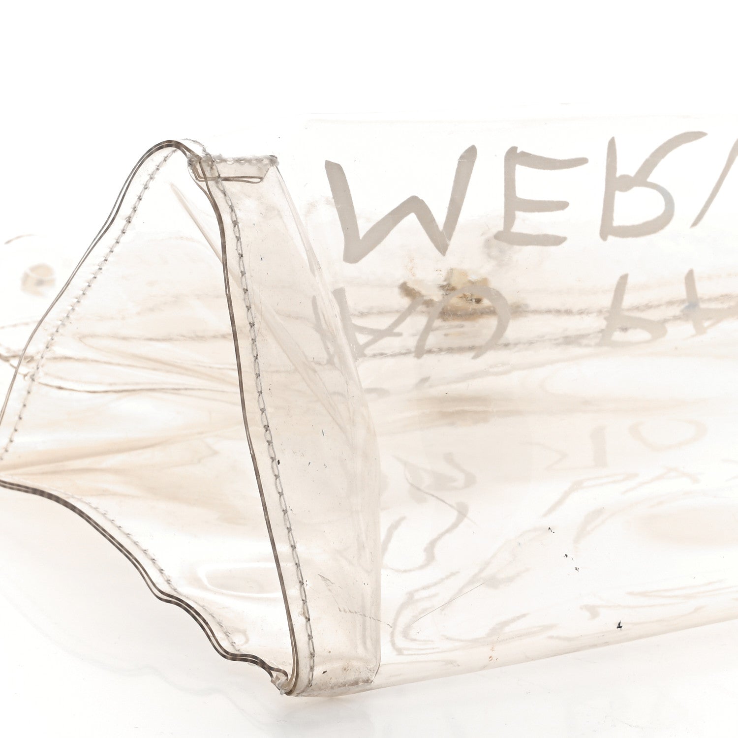 Hermes Vinyl Souvenir De L'Exposition Kelly Transparent 7 of 15