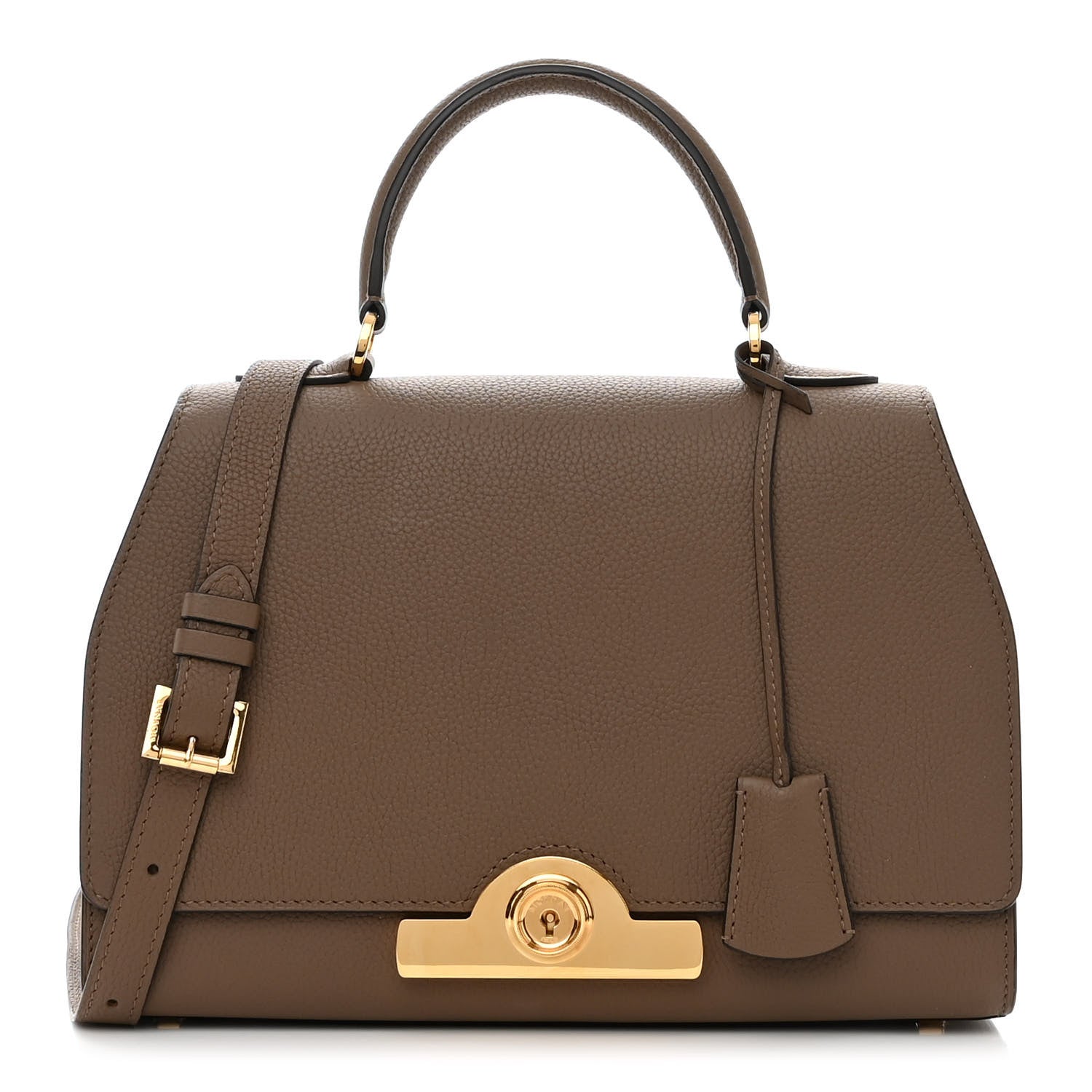 Moynat Taurillon Blush Rejane PM Taupe 1 of 11