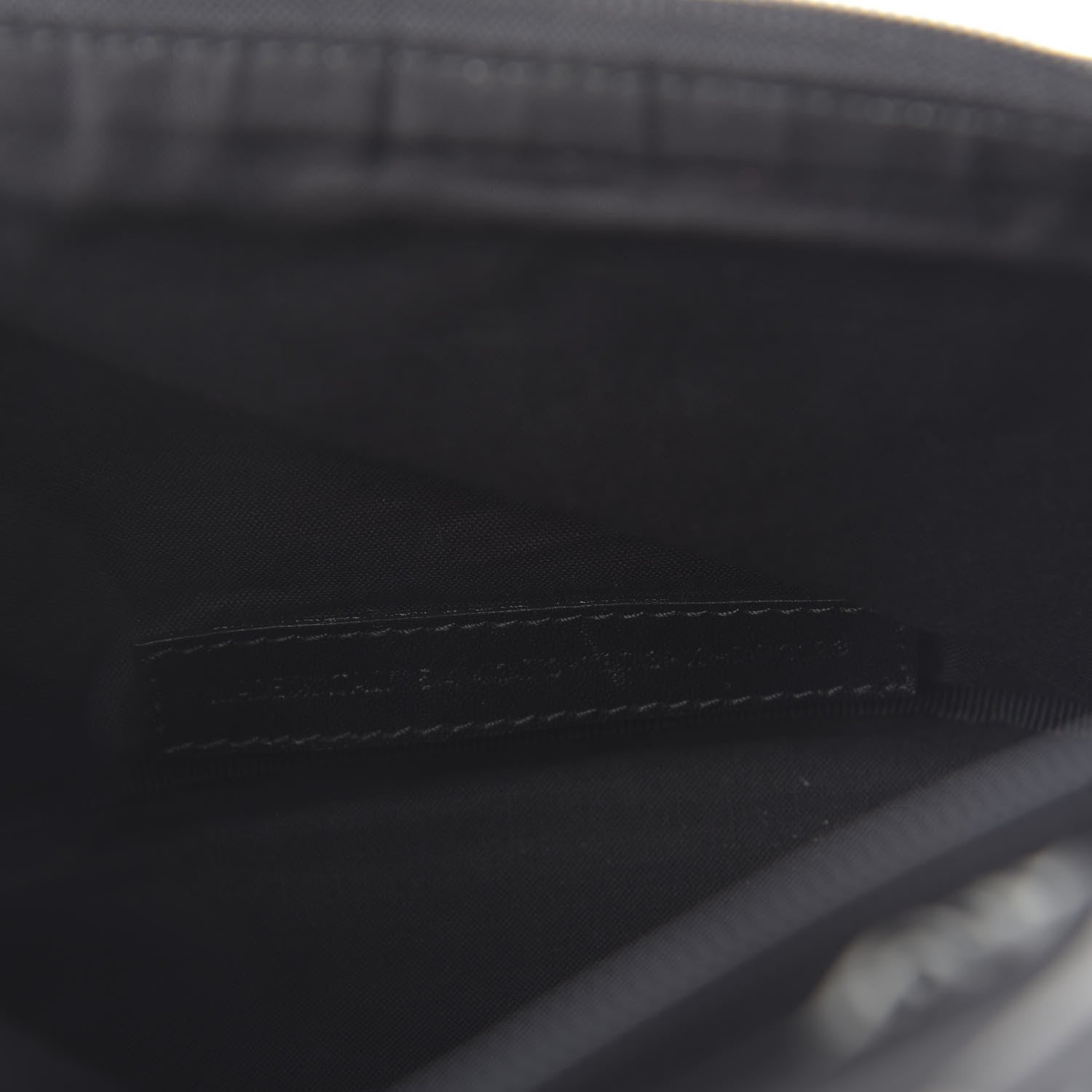 Balenciaga Smooth Calfskin Losange Monogram Explorer Belt Bag Black Grey 9 of 10