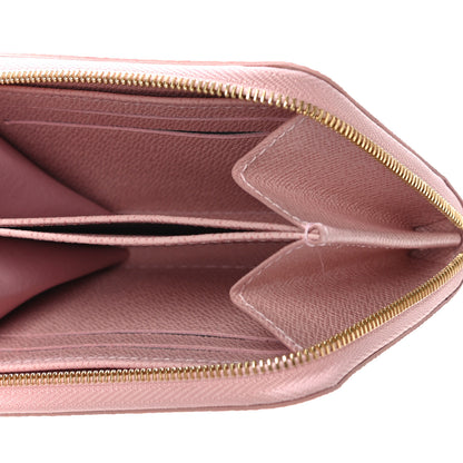 Louis Vuitton Damier Azur Zippy Coin Purse Rose Ballerine 5 of 10