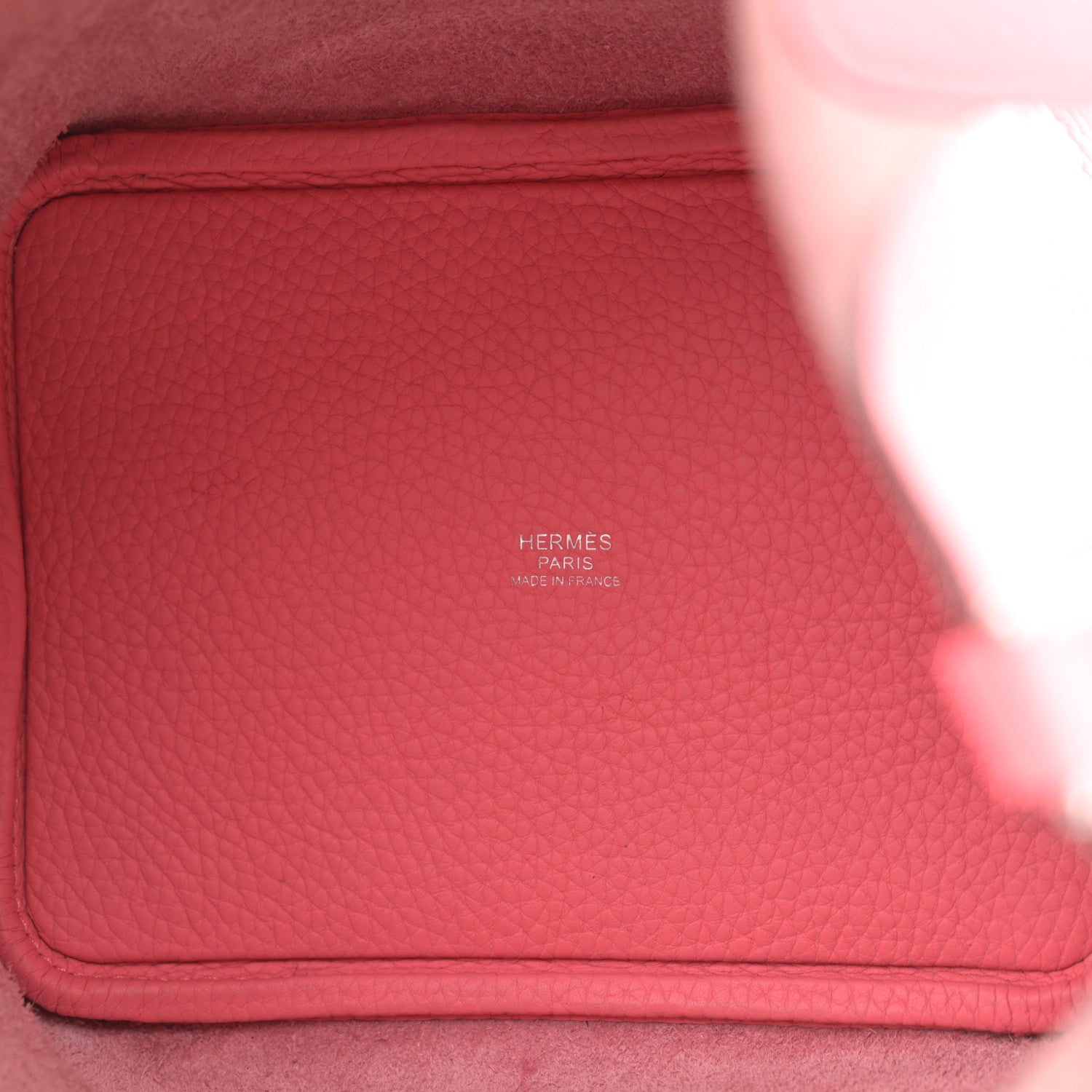 Hermes Taurillon Clemence Picotin Lock 18 PM Rose Azalee 5 of 13