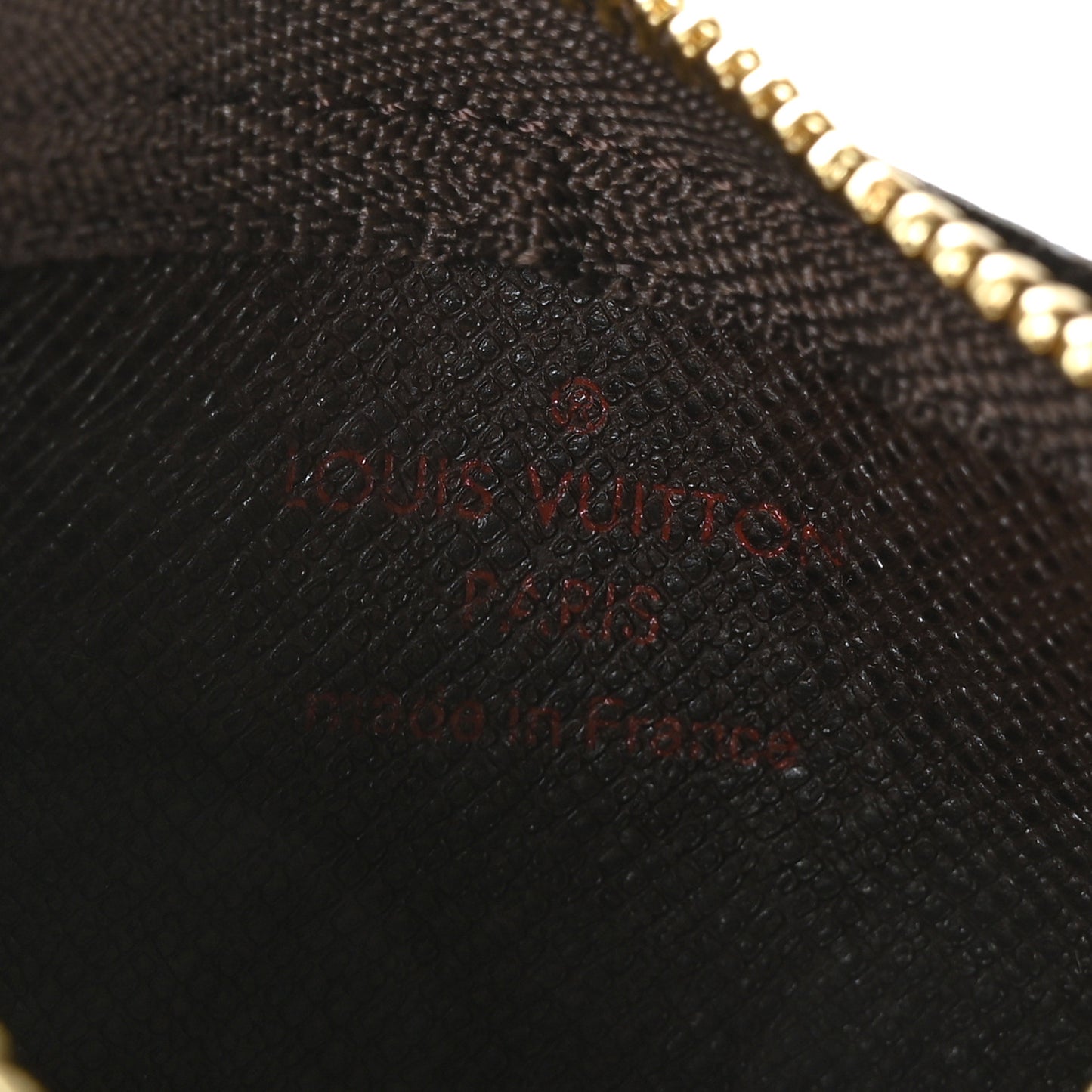 Damier Ebene Key Pouch