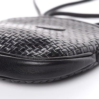 Fendi Calfskin Woven Crossbody Black 8 of 12