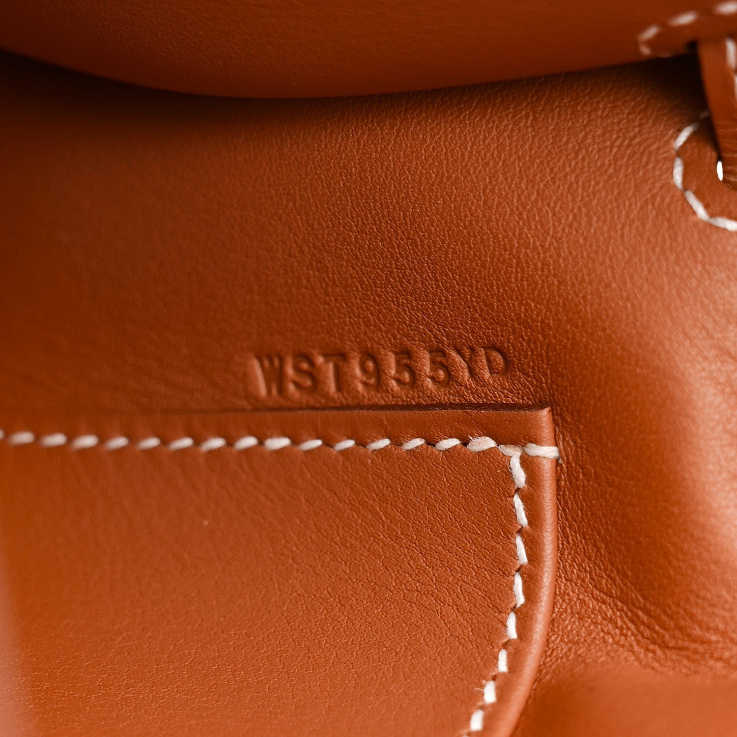 Hermes Swift Kelly Pochette Clutch Gold 7 of 11