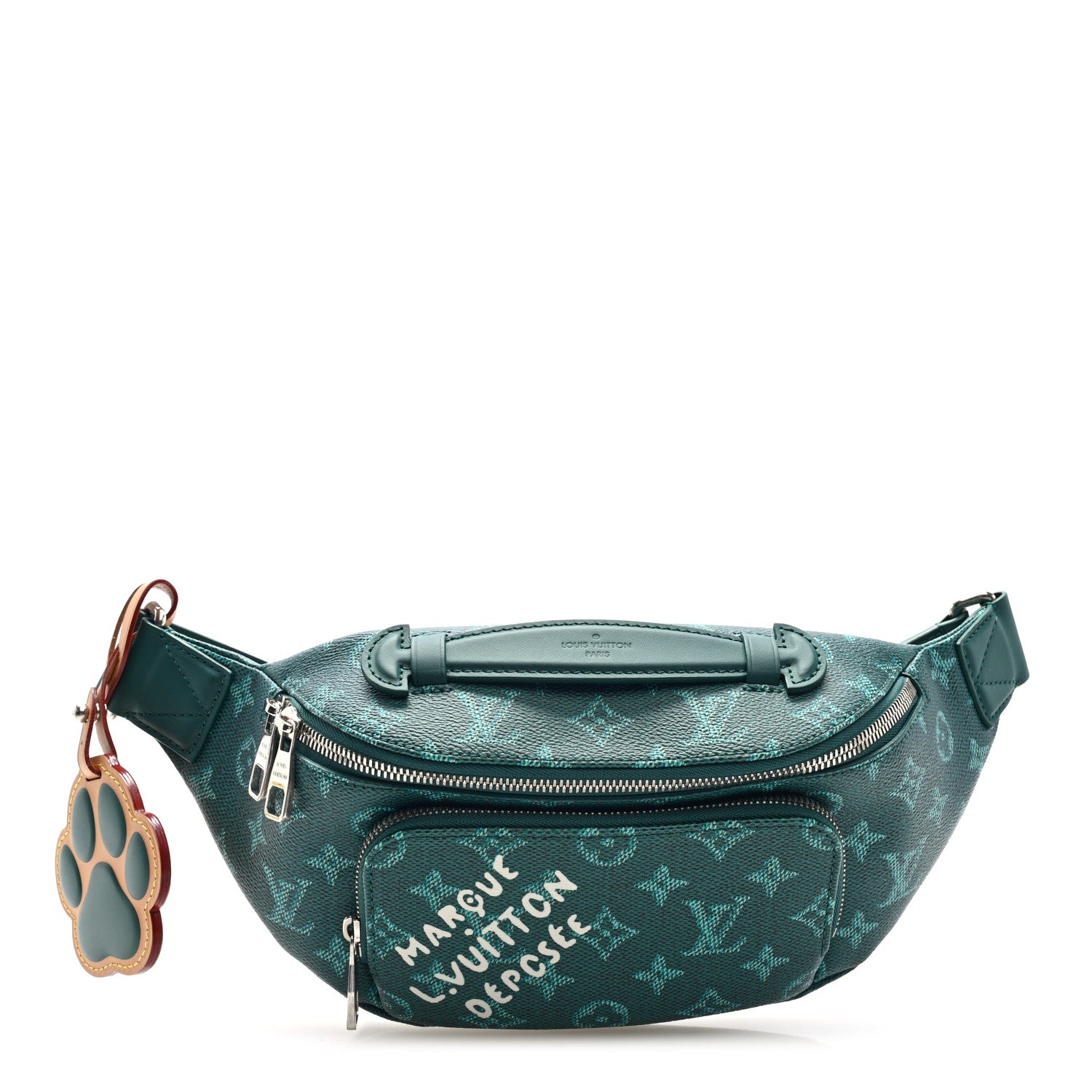 Louis Vuitton Monogram Heritage Rush Bumbag Green 1 of 17