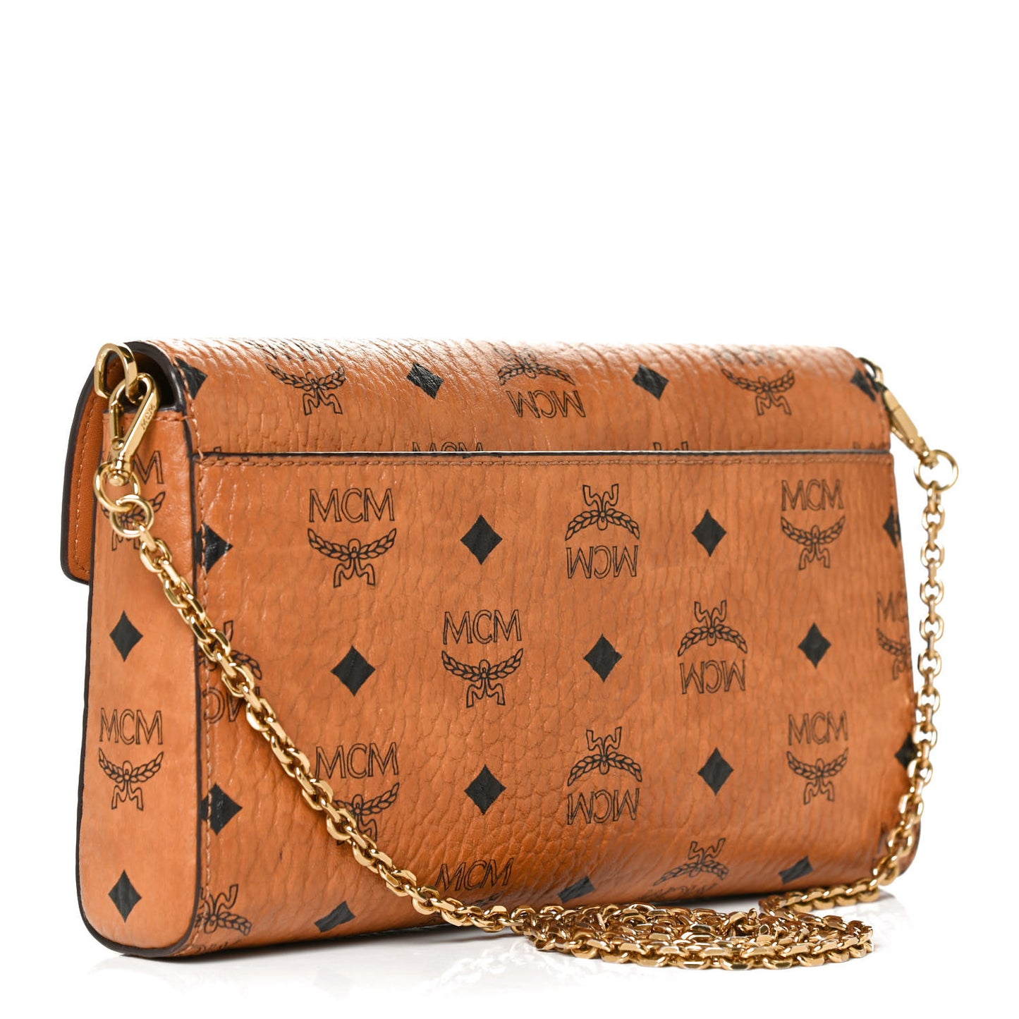 Visetos Millie Wallet On Chain Cognac