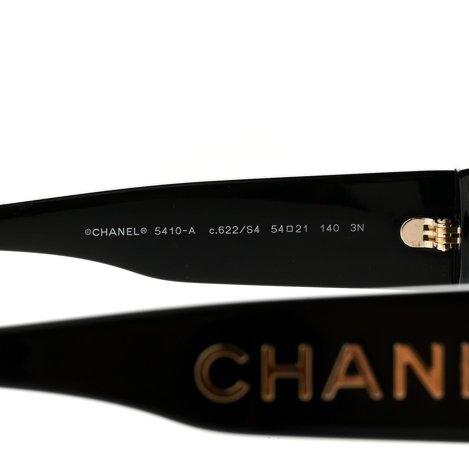 Chanel Acetate Round Sunglasses 5410-A Black 7 of 8