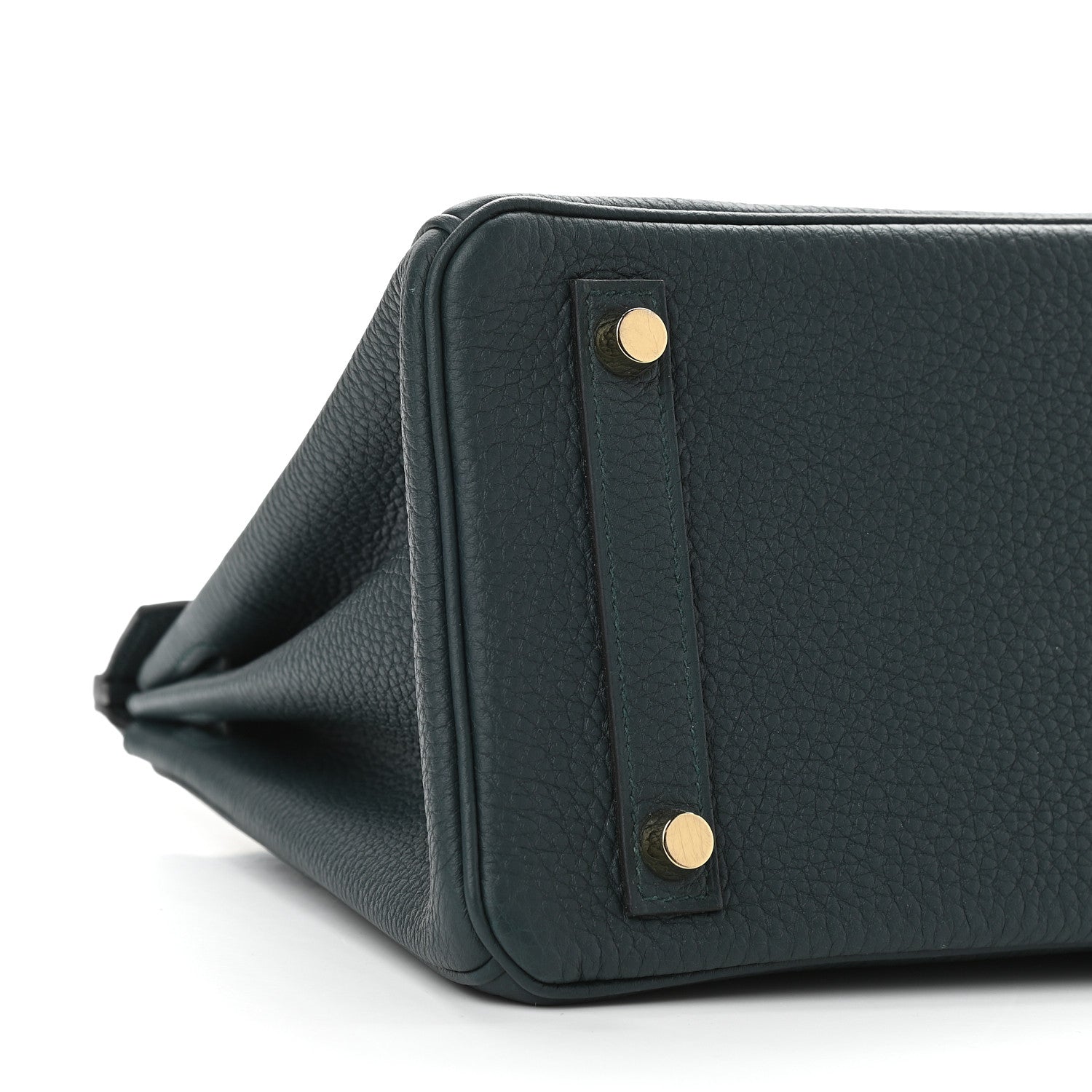 Hermes Togo Birkin 25 Vert Cypress 8 of 11