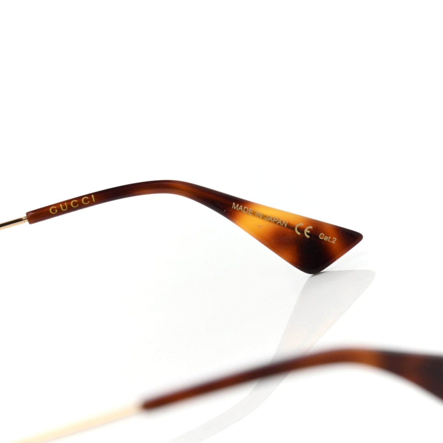 Gucci Cat Eye Sunglasses GG0606SK Havana 6 of 8