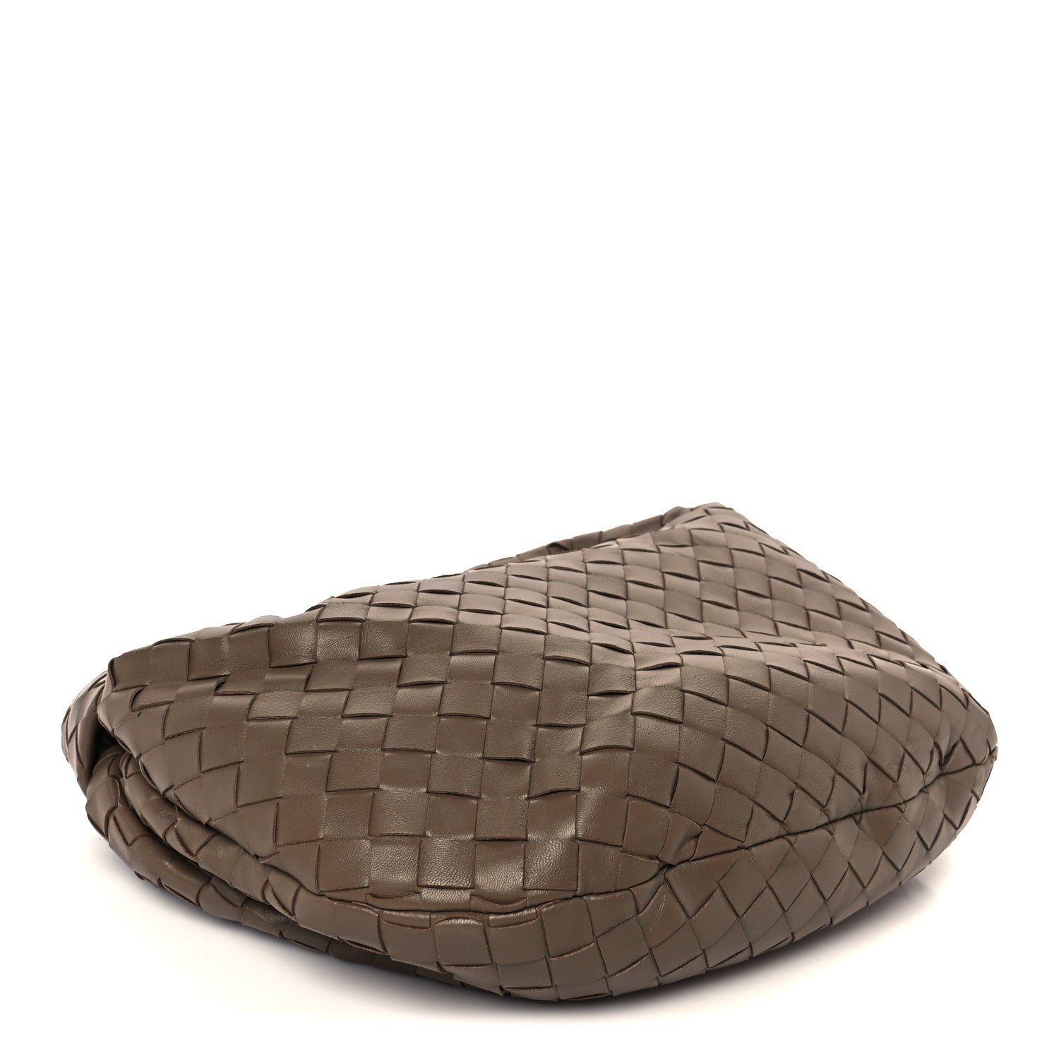 Bottega Veneta Nappa Intrecciato Teen Jodie Hobo Taupe Grey 4 of 11