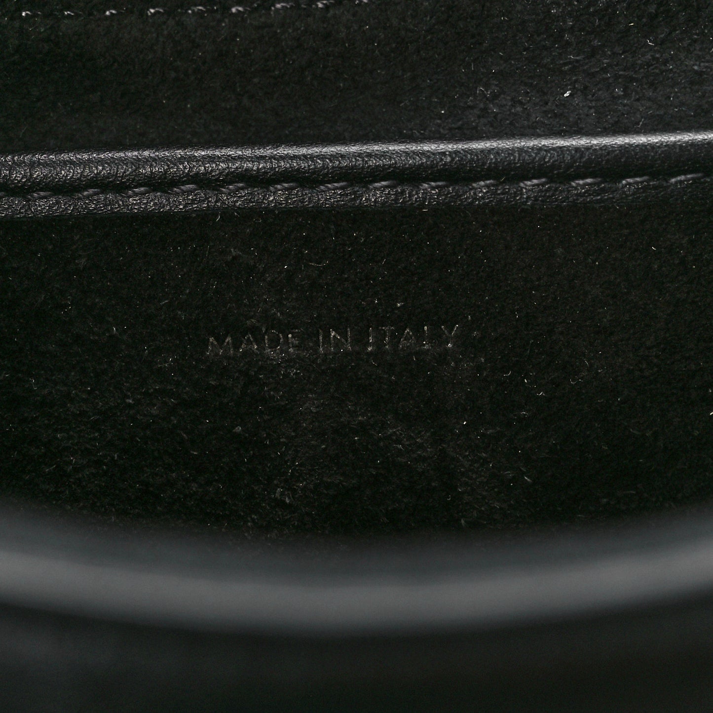 Smooth Calfskin Medium Strap Ava Shoulder Bag Black