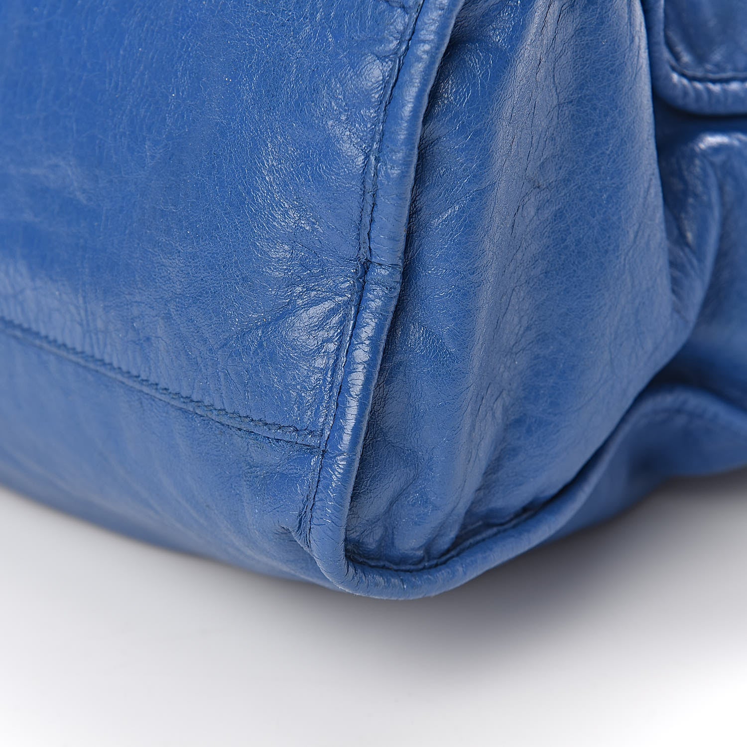 Balenciaga Agneau Giant 21 Silver Hardware City French Bleu 10 of 22