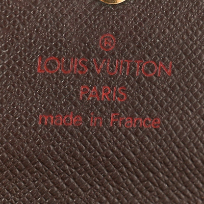 Louis Vuitton LOUIS VUITTON Damier Ebene Porte Tresor Etui Papier Wallet 6 of 9