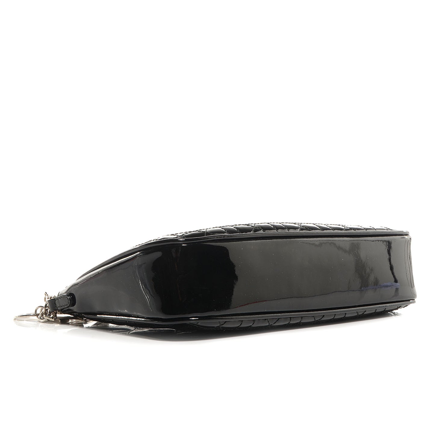 Patent Cannage Lady Dior Clutch Black